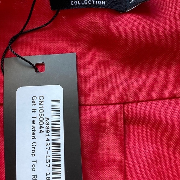 NWT Nasty Gal Get it twisted crop top Sz 6 - Picture 5 of 5